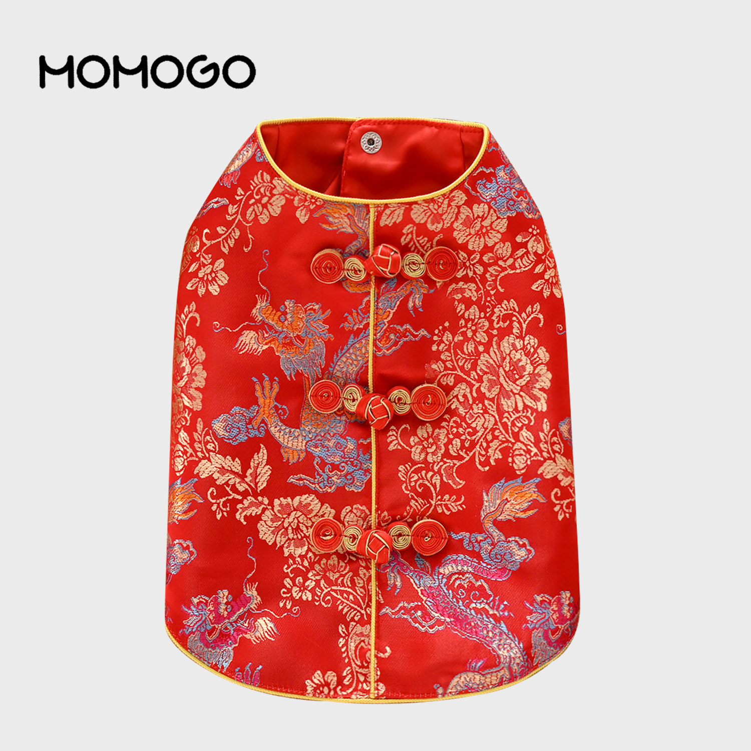 狗狗猫咪衣服唐装春夏秋宠物泰迪比熊过新年结婚礼服中式喜庆汉服