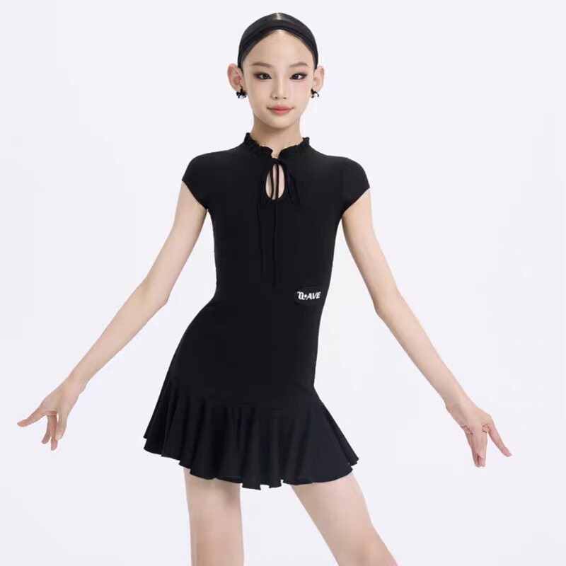 WAVE未午拉丁舞新款女童元气甜朵