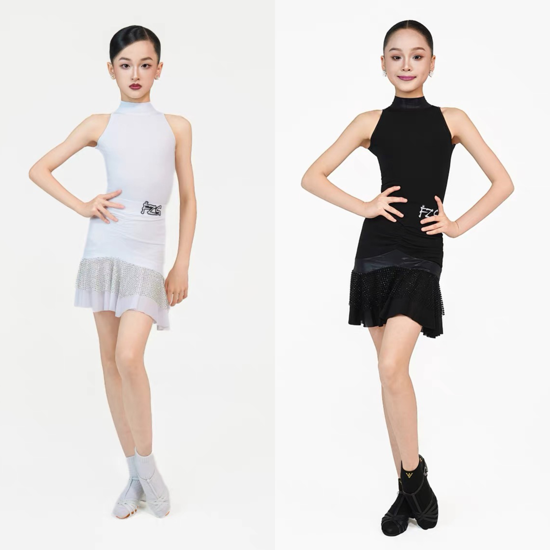 FZSDANCE新款拉丁舞无袖练功服女