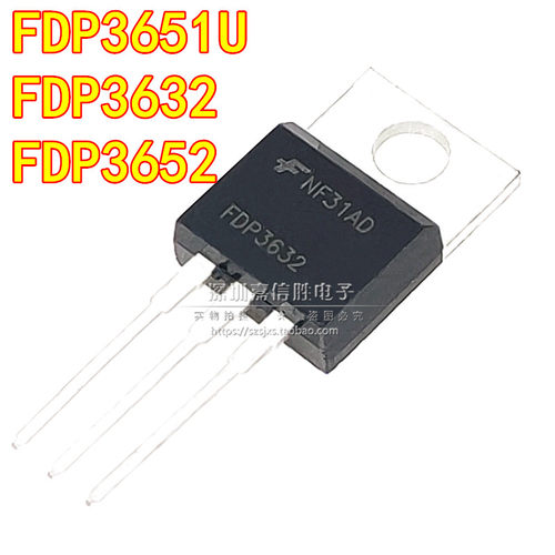全新 FDP3632 FDP3652 FDP3651U N沟道 TO220 MOS场效应管 100V