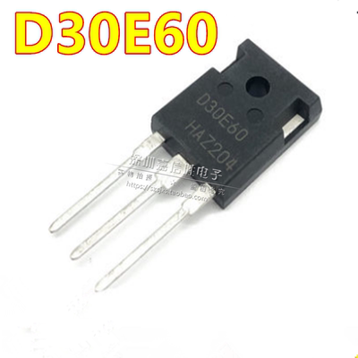 全新 D30E60 大功率快恢复二极管 30A600V 变频空调常用 IDW30E60