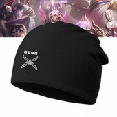 熬夜波比英雄LOL联盟薇古丝周边男女游戏休闲头巾帽堆堆帽包头帽