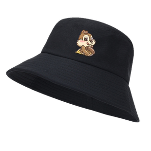 迪士尼奇奇和蒂蒂卡通花栗鼠男女情侣2023新款盆帽遮阳帽子渔夫帽