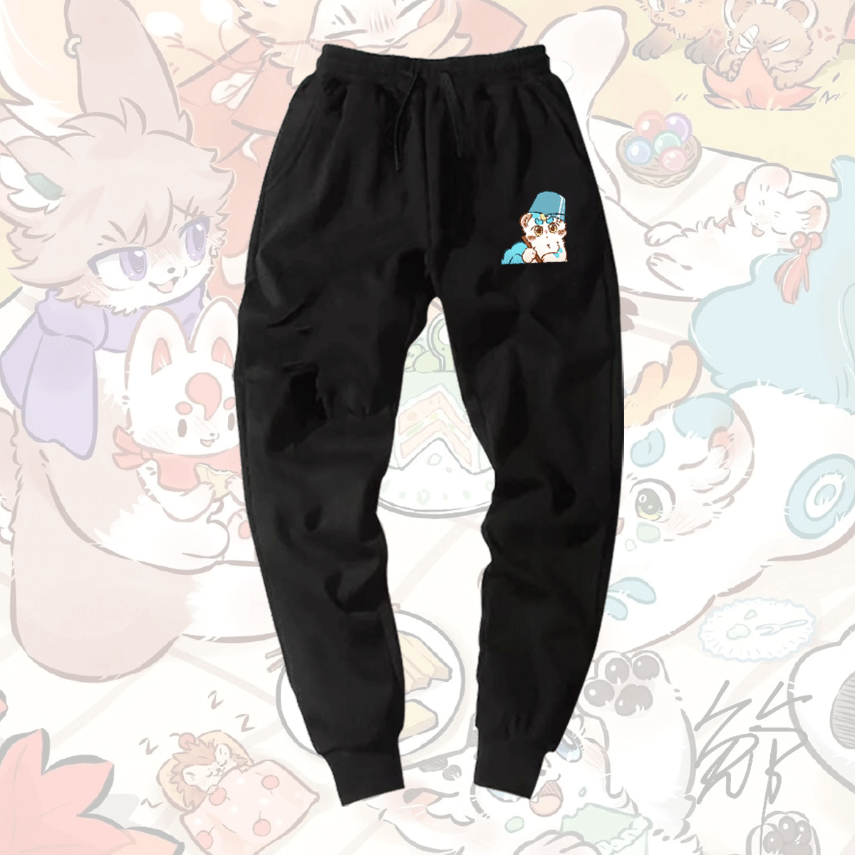 秋冬可爱休闲款运动裤卫裤长裤