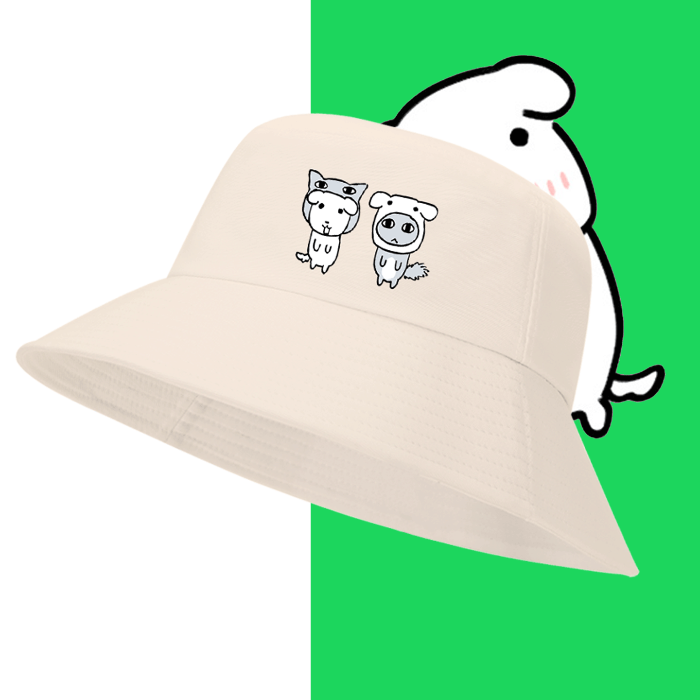 定制休闲盆帽遮阳帽渔夫帽