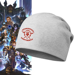 魔兽世界争霸为了部落联盟游戏周边男女情侣可定制头巾堆堆包头帽