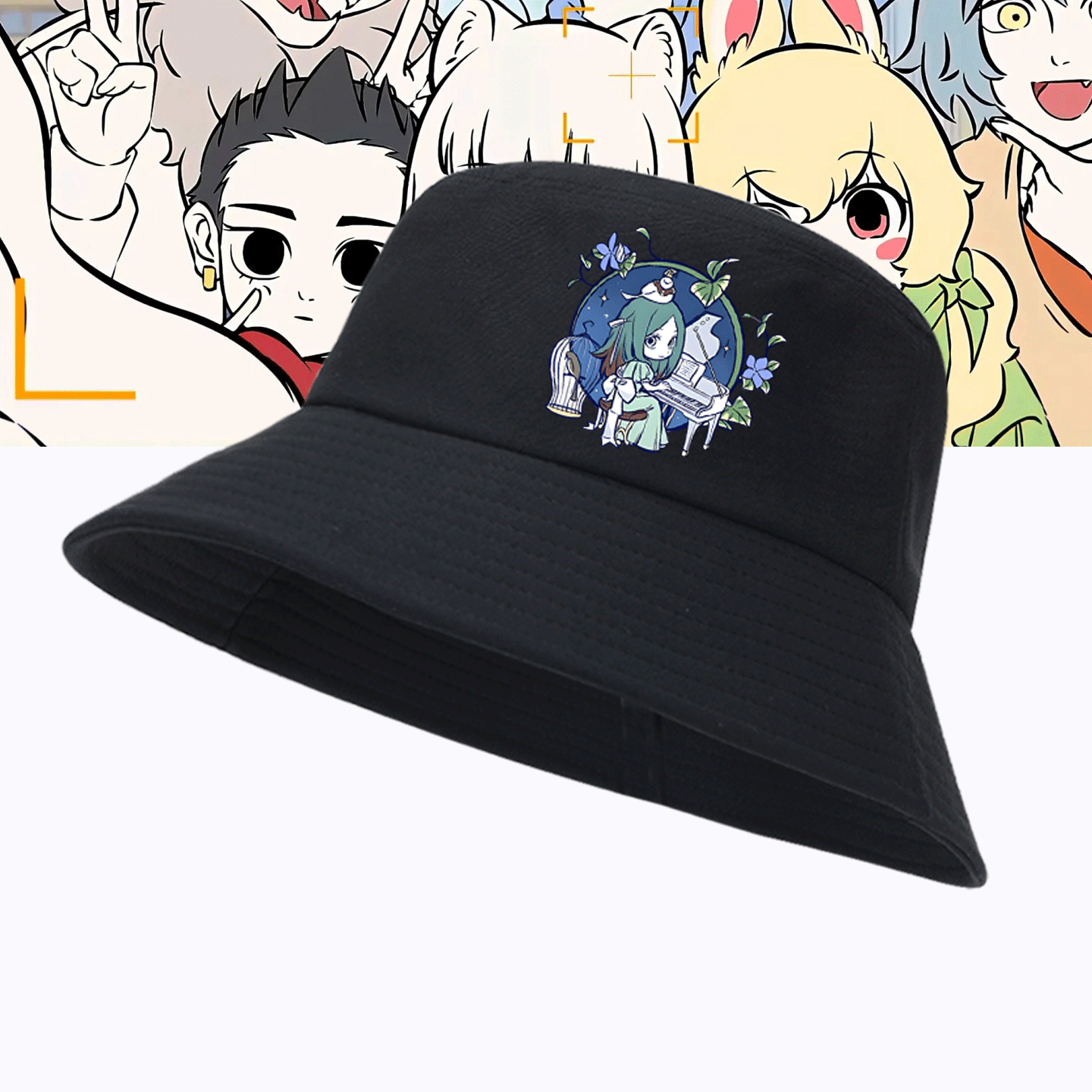 定制盆帽遮阳帽青年夏季渔夫帽