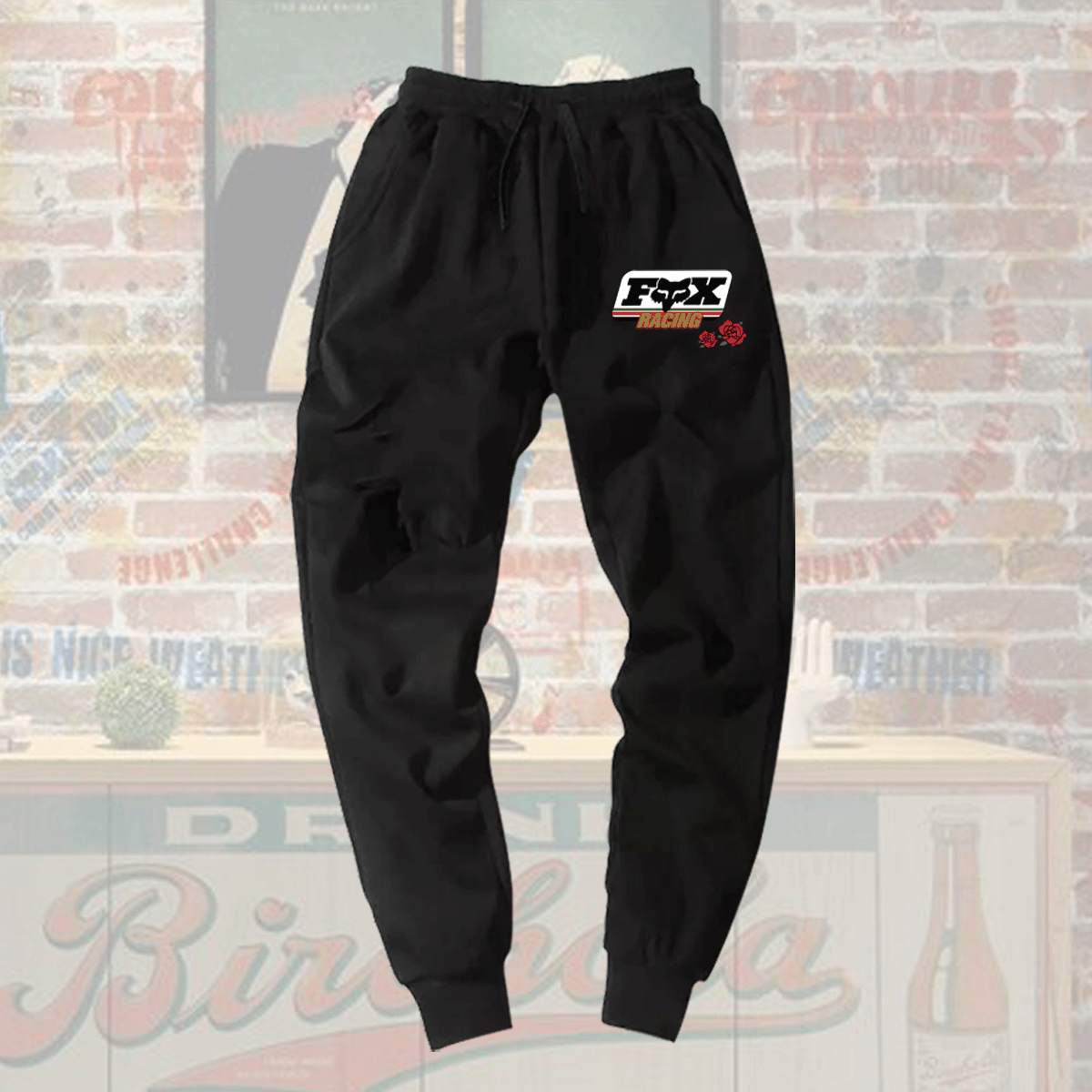 FOX racing山地越野个性改装休闲户外骑行男女休闲款运动裤子长裤