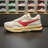 李宁2024新品 AGCU073 休闲鞋 征荣 M1000男子反光轻量高回弹经典