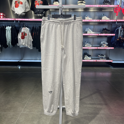 李宁束脚男子透气宽松卫裤