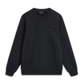 专柜2023冬李宁男子加绒保暖套头无帽卫衣AWDT753