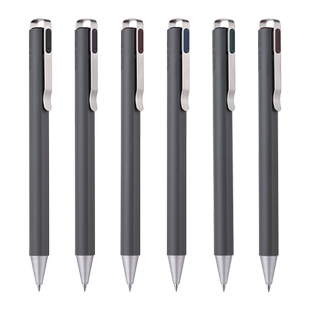 日本SAKURA樱花iD波晒笔油性按动商务办公签字时尚复古笔按动式彩笔中性笔彩色笔做笔记手账专用0.5/0.4