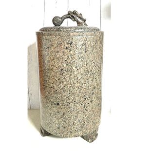 内蒙真达中华麦饭石水桶天然原石家用储水罐水缸约10升一体缸