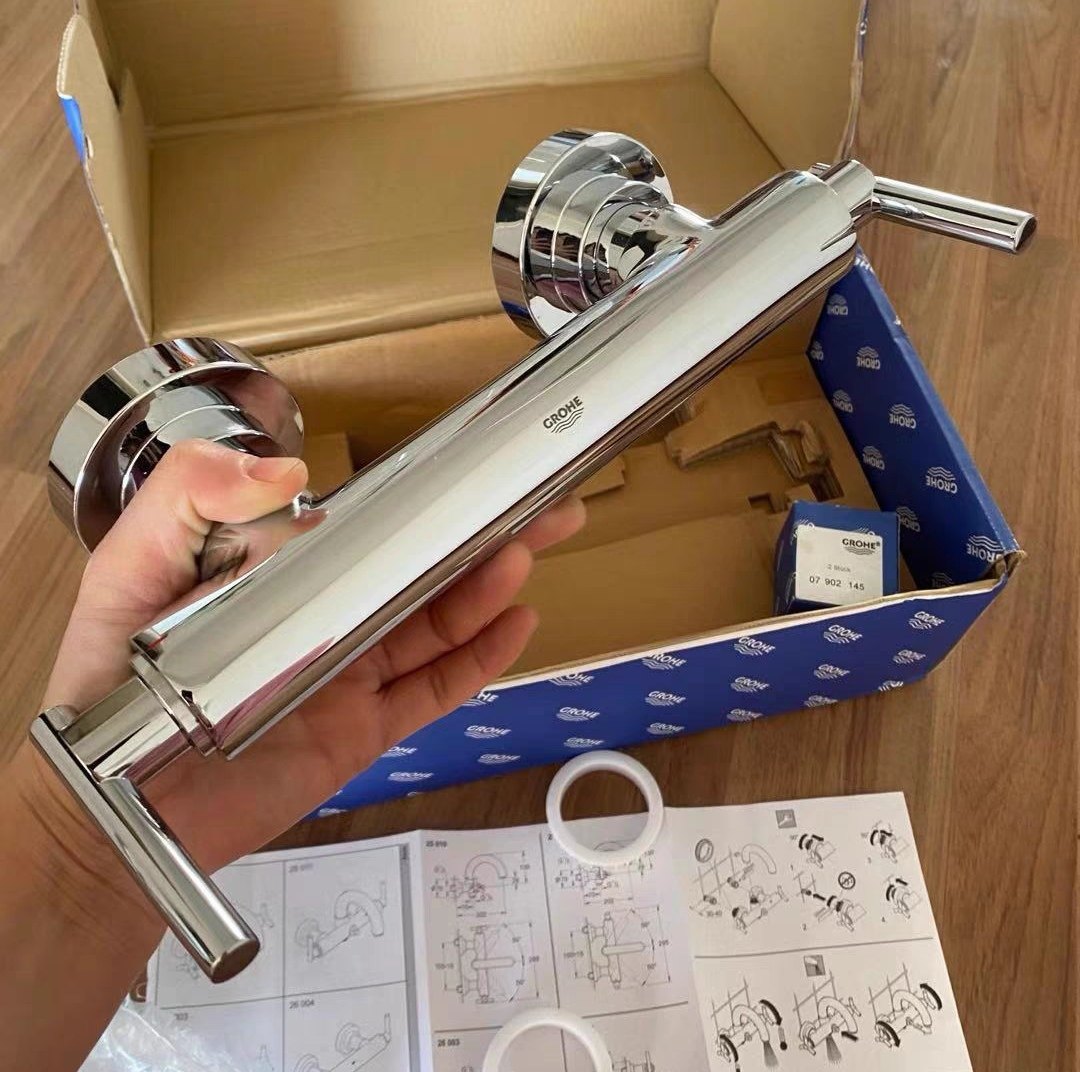 grohe/高仪淋浴龙头 雅欧系列双一字把手 非恒温淋浴龙头26004000