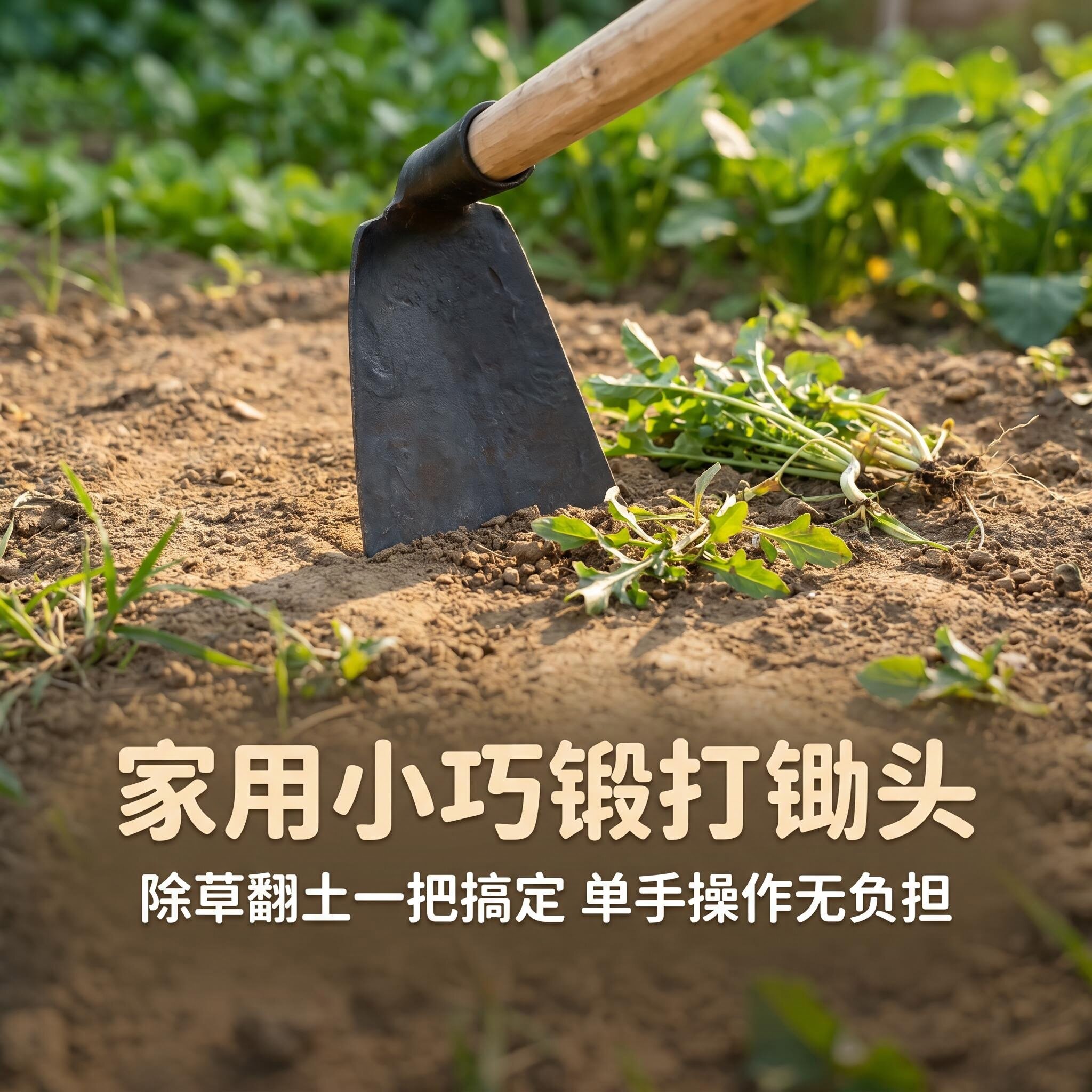 小号锄头除草翻土园艺打理绿植土