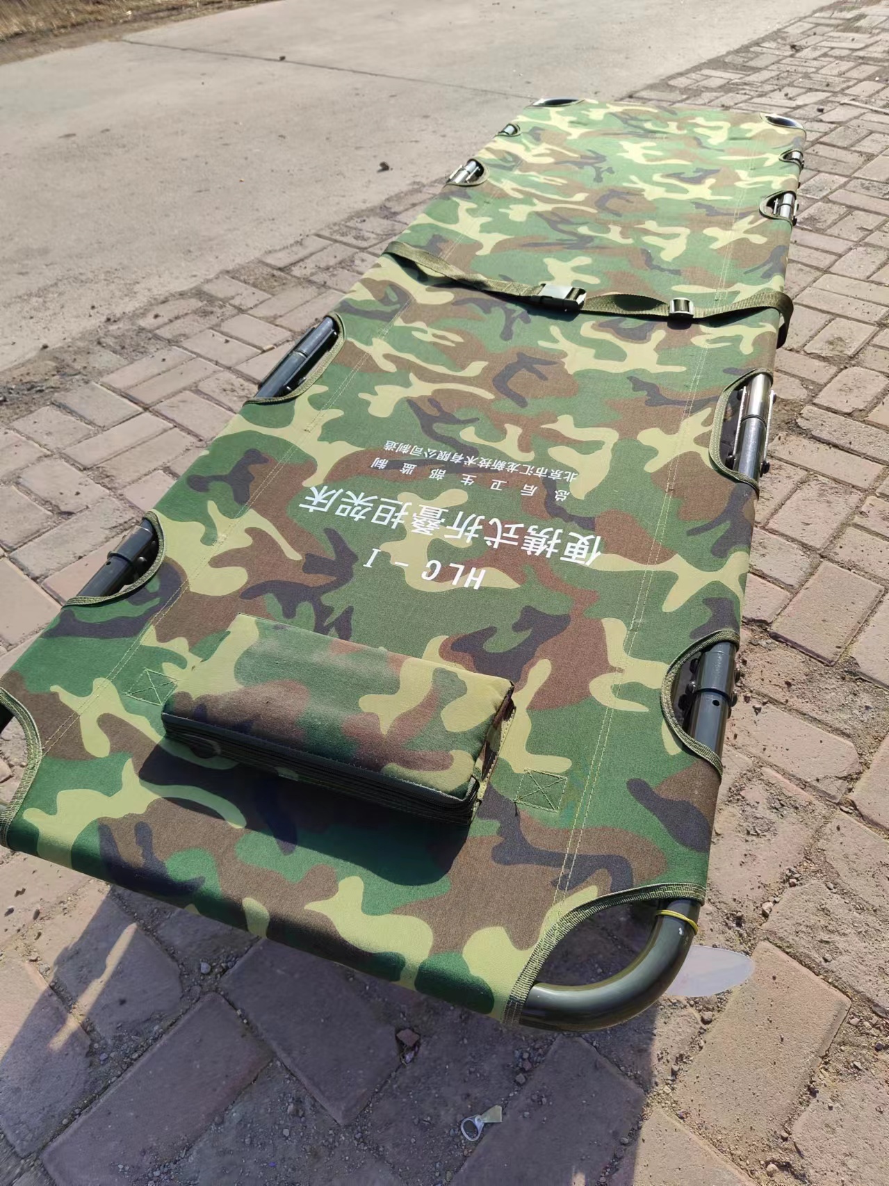 8品折叠担架床 户外折叠床 午休床 陪护床 便携折叠床 行军床