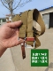 包邮 牛皮头枪背带 库存70年代 器材背带 战术背带器材 单皮头背带