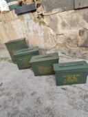 出口北约弹药箱户外防水防爆密封工具铁箱摩改边箱防潮收纳手提箱