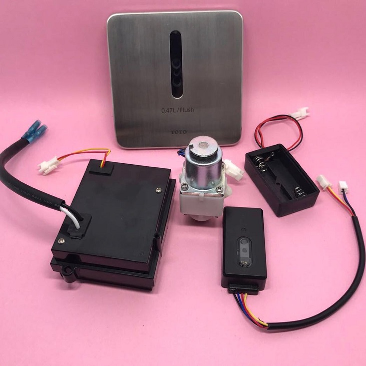 正品暗装感应器电磁阀