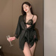 百搭缎面or网纱蕾丝花边睡衣浴袍私房纯欲内衣性感家居服透视睡裙
