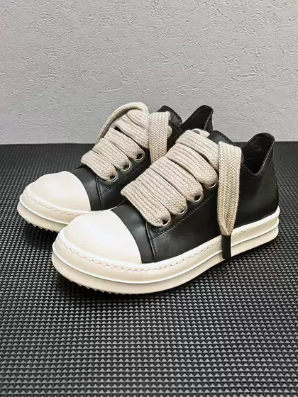 Men's Genuine Leather Thick-Soled Low-Top Sneakers, Height-Increasing Lace-Up Korean Style Casual Leather Shoes, Women's Student Couple Shoes, Trendy