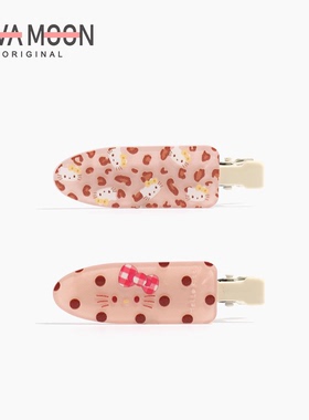 可爱卡通小猫发夹无痕夹百搭头饰简约刘海夹侧边夹丸子头碎发夹