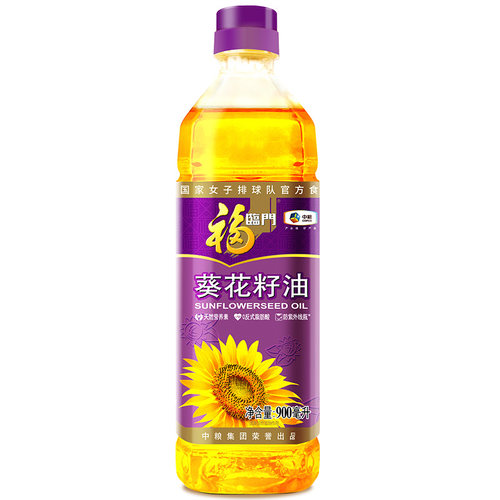 福临门压榨一级葵花油900ml