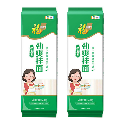 妙惠家劲爽挂面500gX2袋