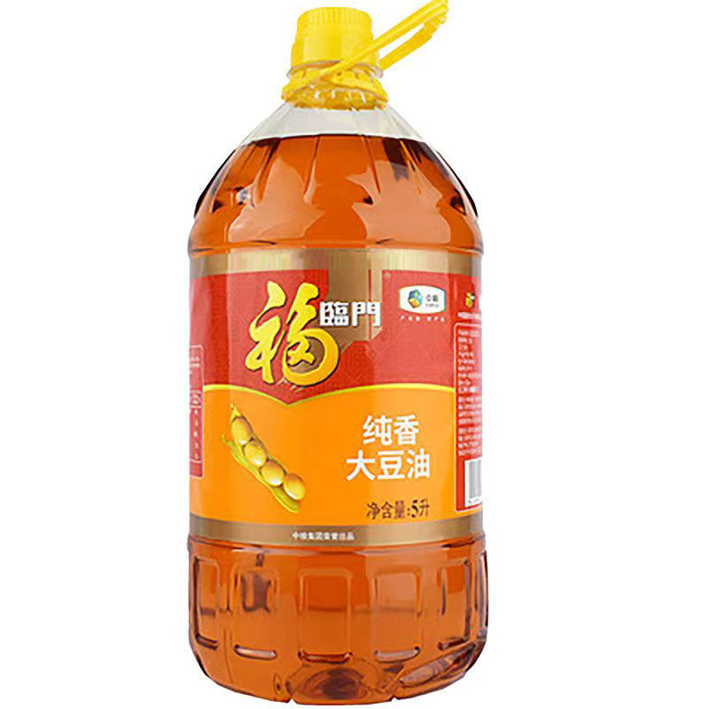 福临门纯香大豆油5L桶装