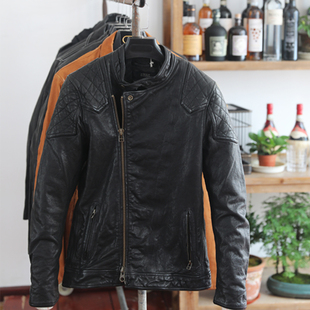 皮匠门 MEN+骑行的世界,注定是小众人的舞台。羊皮衣 LM9174A