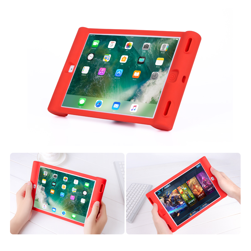 Æ»¹ûipad air2±£»¤Ì׹轺ȫ°ü±ß2017ÐÂipad9.7´ç·ÀˤÈíÍâ¿Çmini34