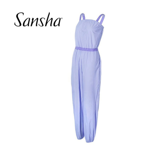 sansha/三沙运动发汗裤少女 艺考连体裤热身练功裤跳健身操桑拿裤