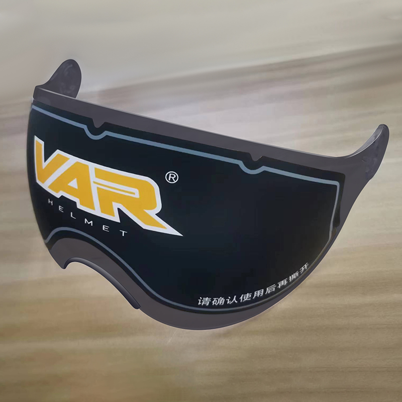 VAR防风防沙防雨短面镜片透明黑茶RW-01B