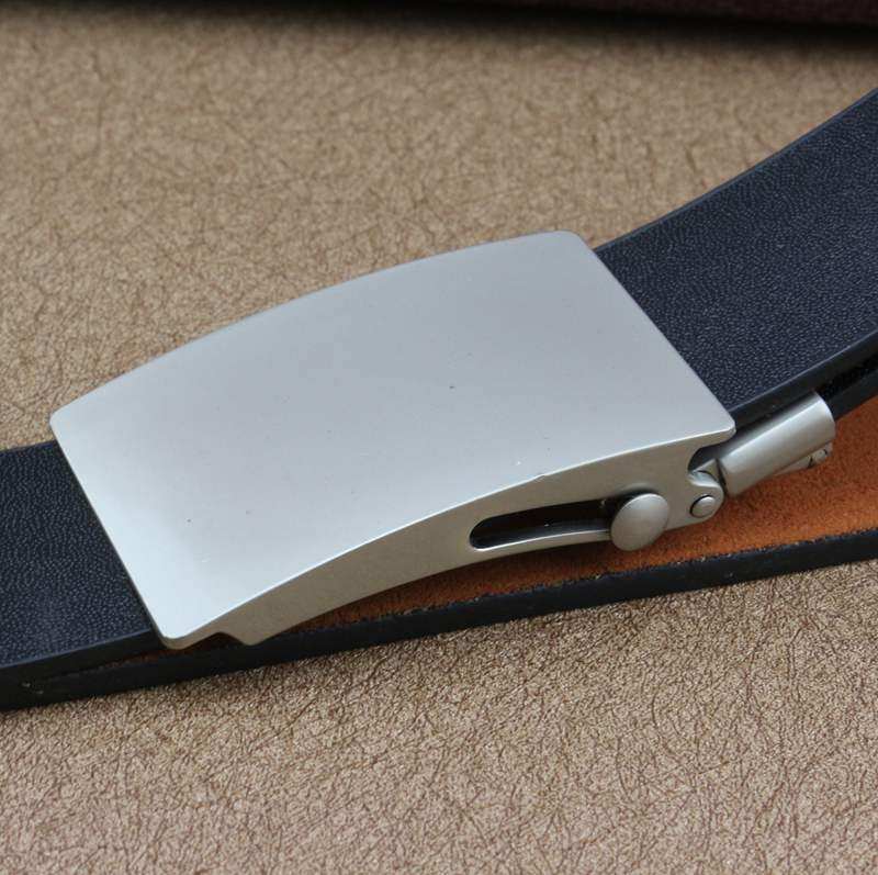 手工无牙自动商务皮带青年