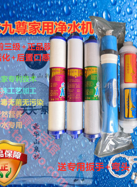 天天一泉水九尊家用山泉机净水器PP棉活性炭矿活化KDF滤芯包邮