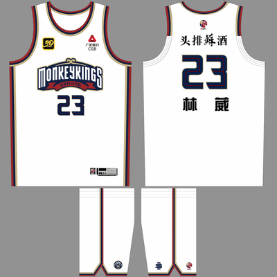 同曦队林葳23号篮球服可定制DIY