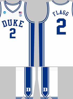 NCAA篮球服定制弗拉格2号魔仙哥麦凯恩0号球衣儿童篮球服美式球衣