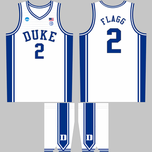 NCAA篮球服定制弗拉格2号魔仙哥麦凯恩0号球衣儿童篮球服美式球衣