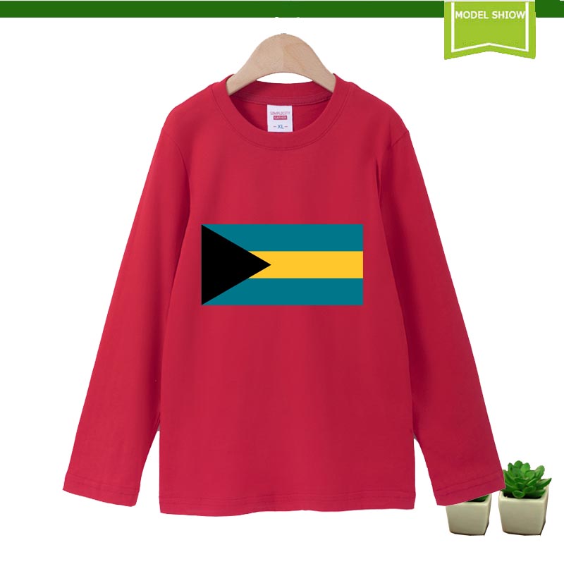 国旗小学生秋季文化衫长袖t恤