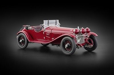 Æû³µÄ£ÐÍ °¢¶û·¨ÂÞÃÜÅ·1930 6 c 1750´óºìÉ«Æû³µ·ÂÕæ1:18³µÄ£ÀñÎï