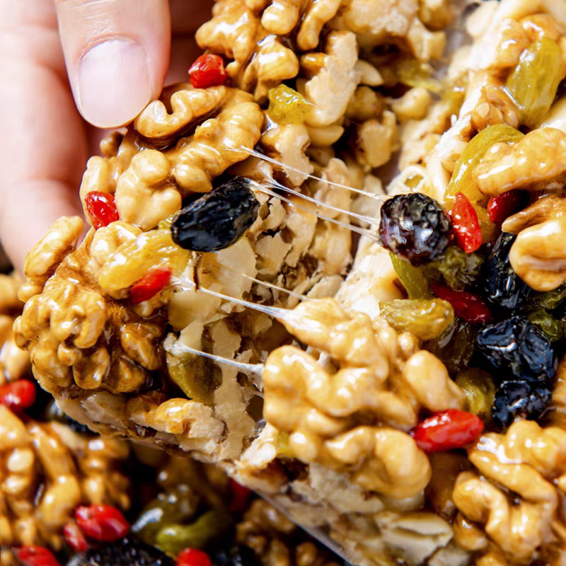 新疆特产传统手工切糕核桃枸杞玛仁糖混合坚果营养零食