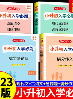 小升初入学必刷题人教版