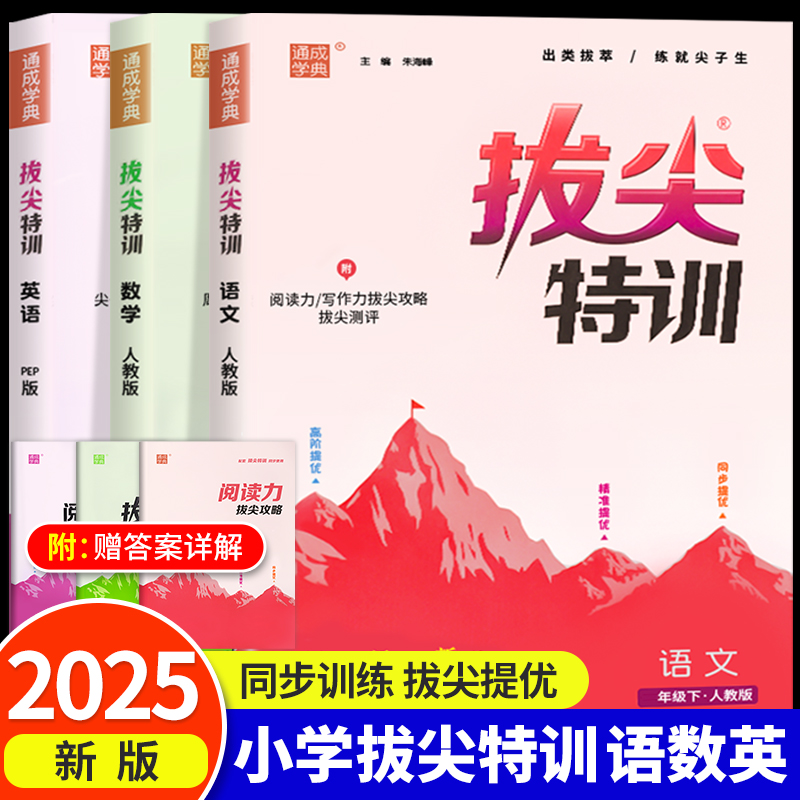 2025新版小学拔尖特训上下册