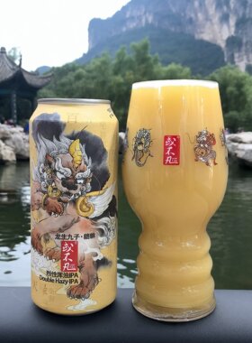 新品上市 或不凡龙生九子貔貅烈性浑浊IPA精酿啤酒500ml罐装