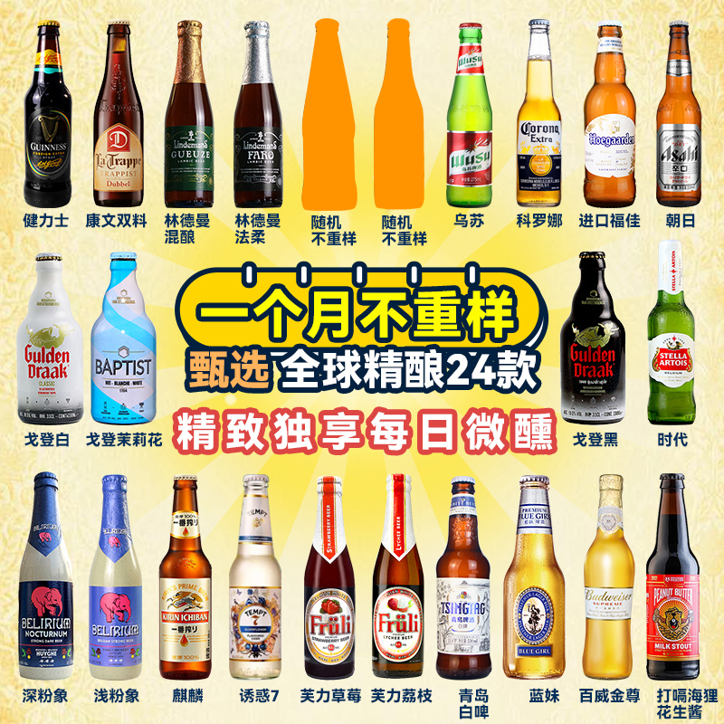 全球进口精酿啤酒组合