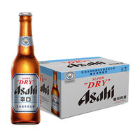 Asahi Super Cool Draft Beer 500ml4/12/24 Cans, Full Cases of Japanese Yellow Beer, Front Red thumbnail 5