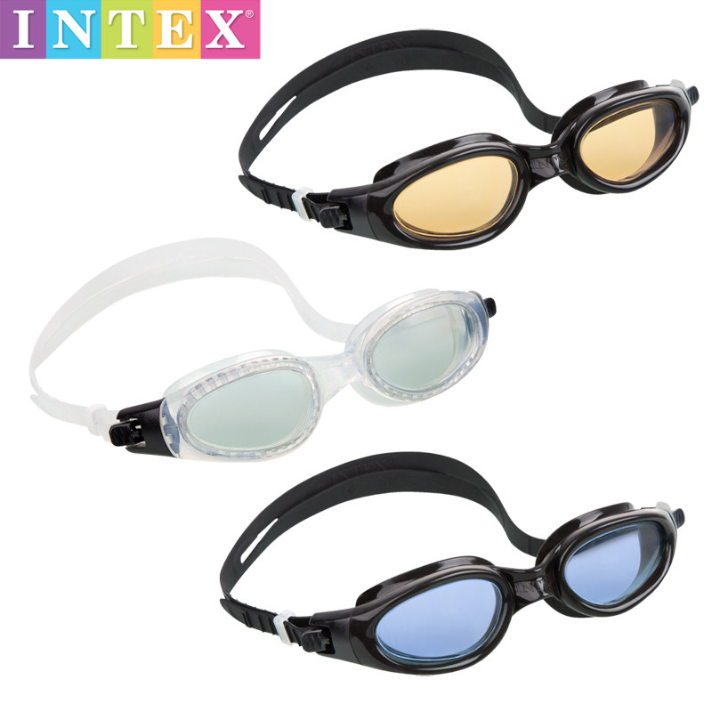 原装正品INTEX-55692成人游泳镜 职业泳镜 潜水镜 游泳眼镜护目镜