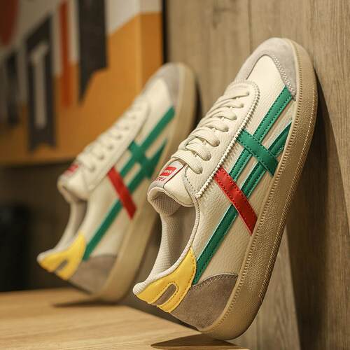 春夏季阿甘男鞋子潮牌百搭潮流休闲透气2025新款莆田运动德训板鞋