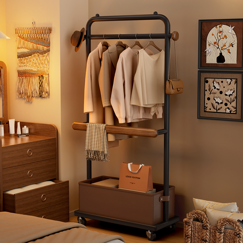 定义家居格调卧室落地挂衣架