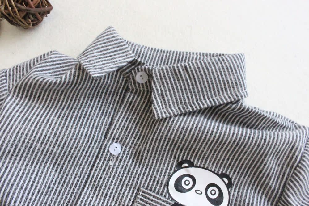 Chemise enfant à manche longue - Ref 2083322 Image 4
